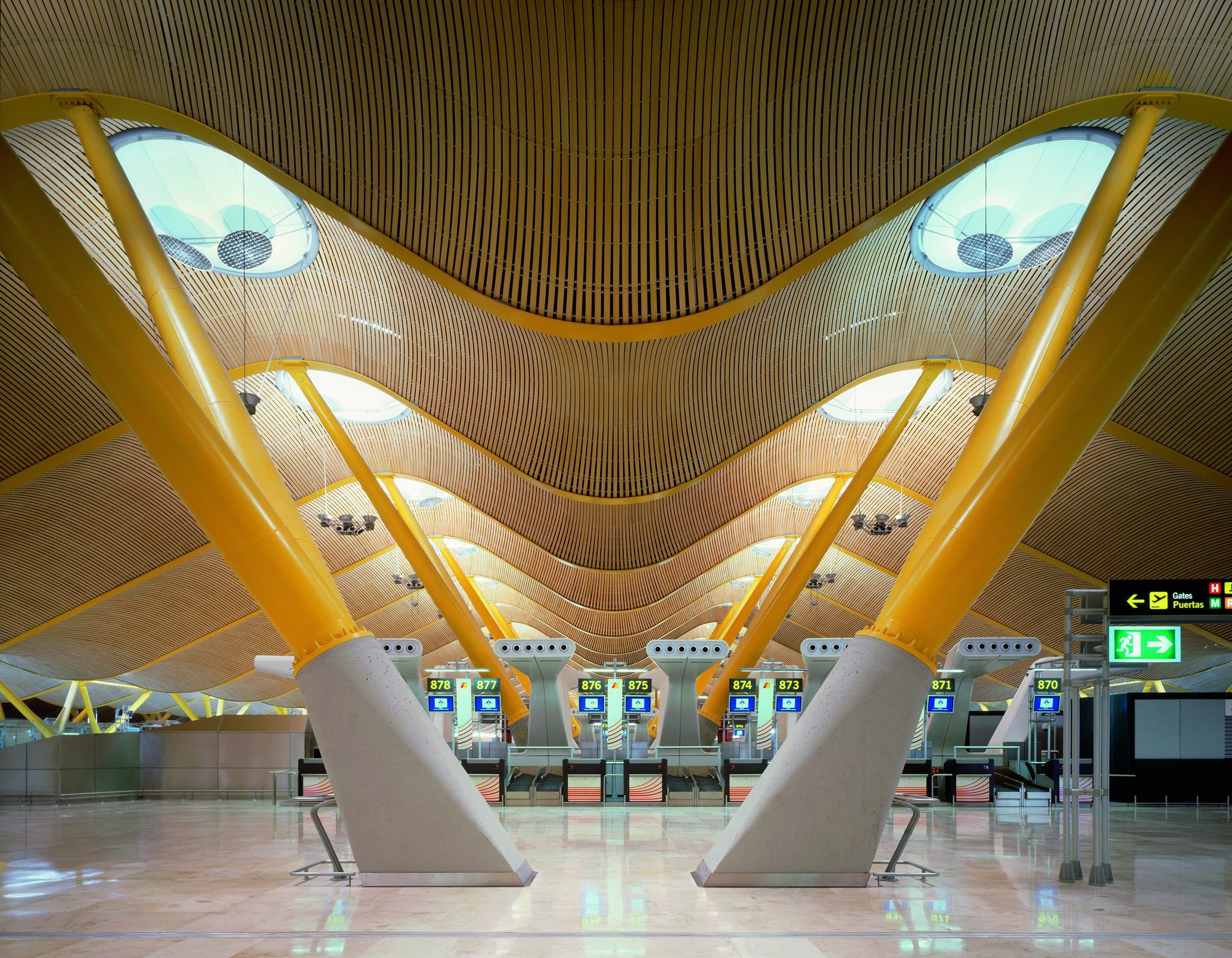 T4 Madrid Barajas Airport Lamela Architects Studio