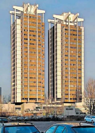 The Colón Towers rise in Poland